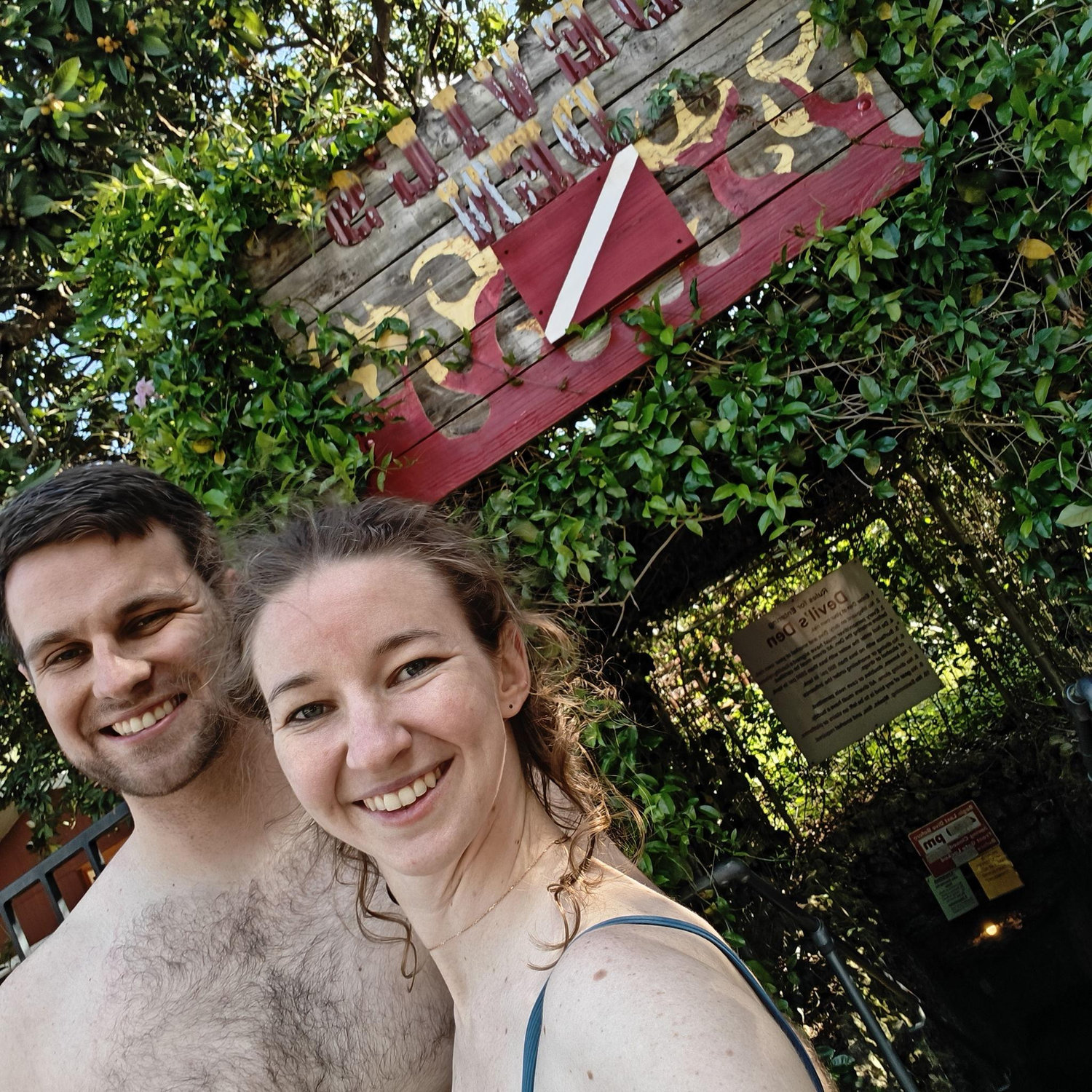 Scuba time in the devils grotto