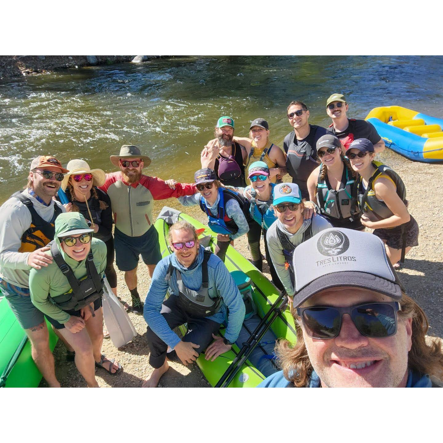 5/27/24 | White water rafting on the Arkansas river! This past summer CJ and I took on the 'divorce boat' and are still here to tell the story!