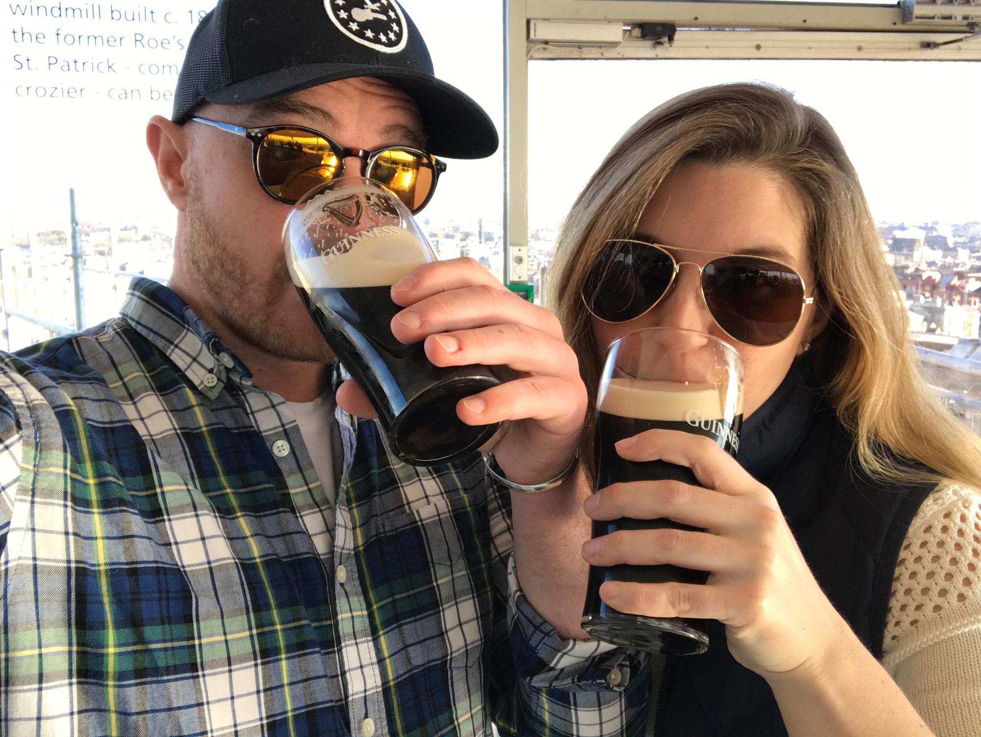 Pints at St. James Gate