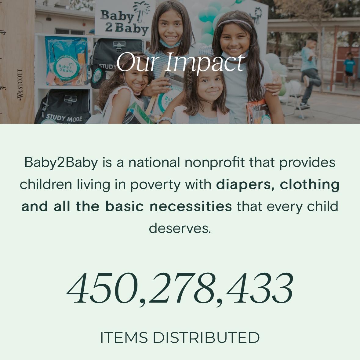 Donation to Baby2Baby