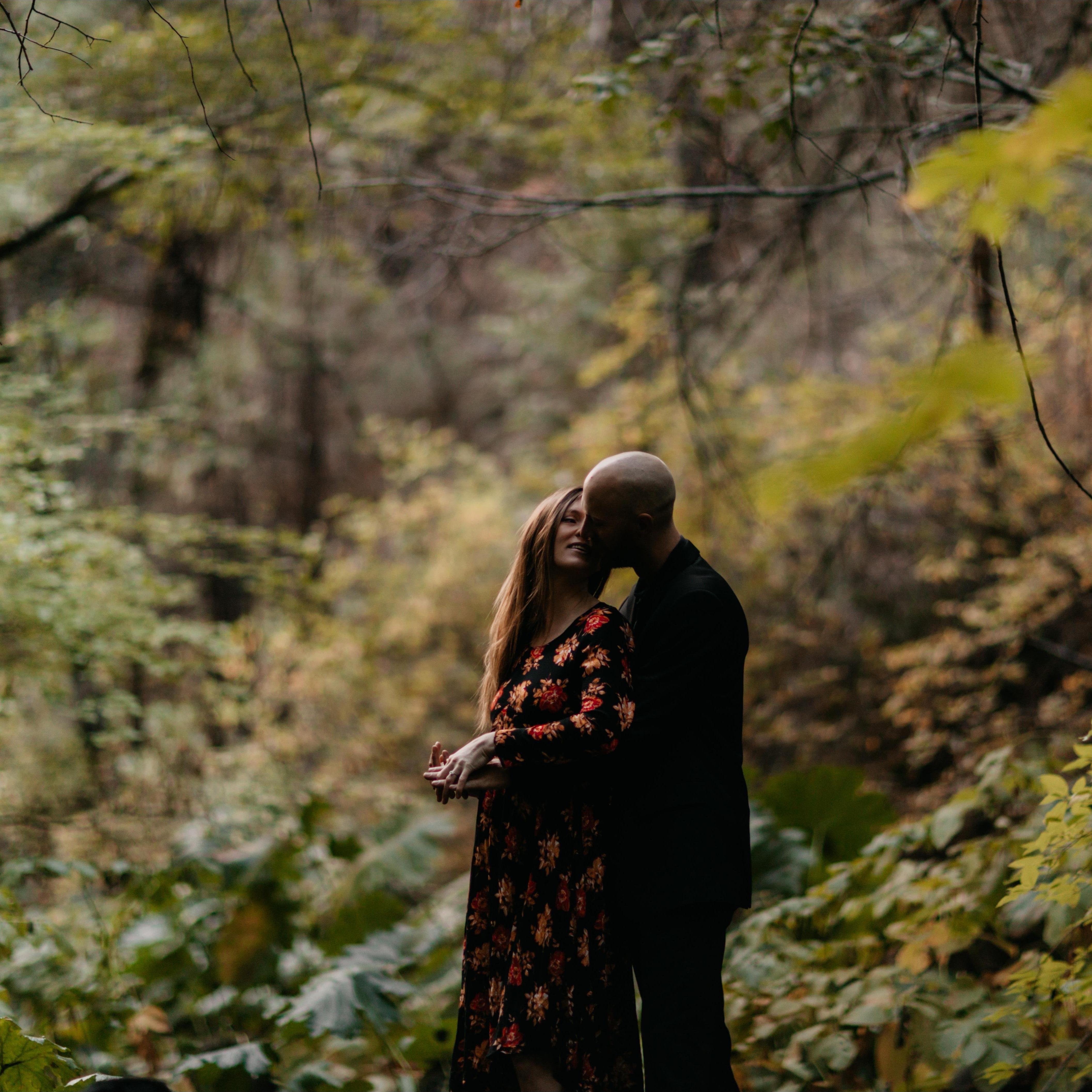 A few favorites from our engagement photos at home, Oct 2021.