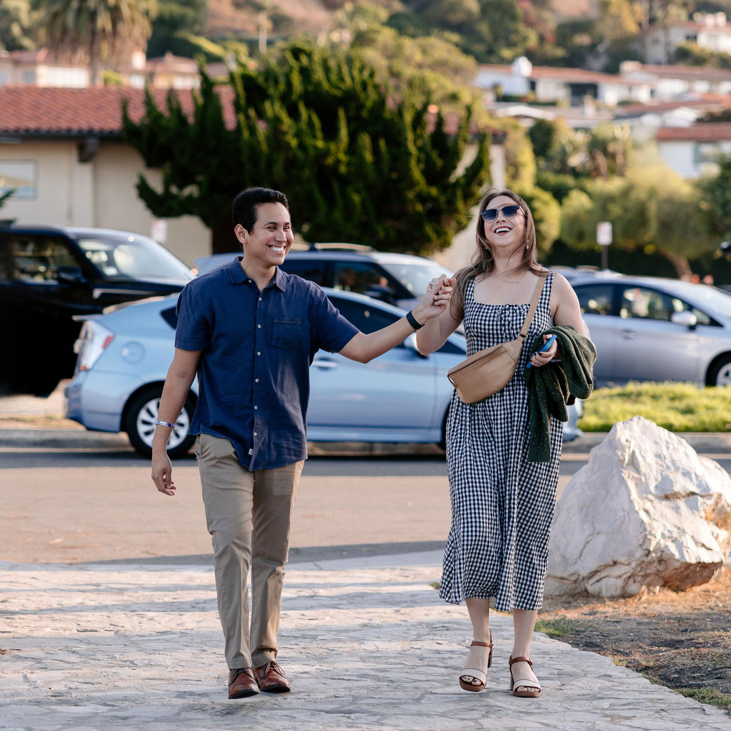 The moment Lindsey realized he was proposing