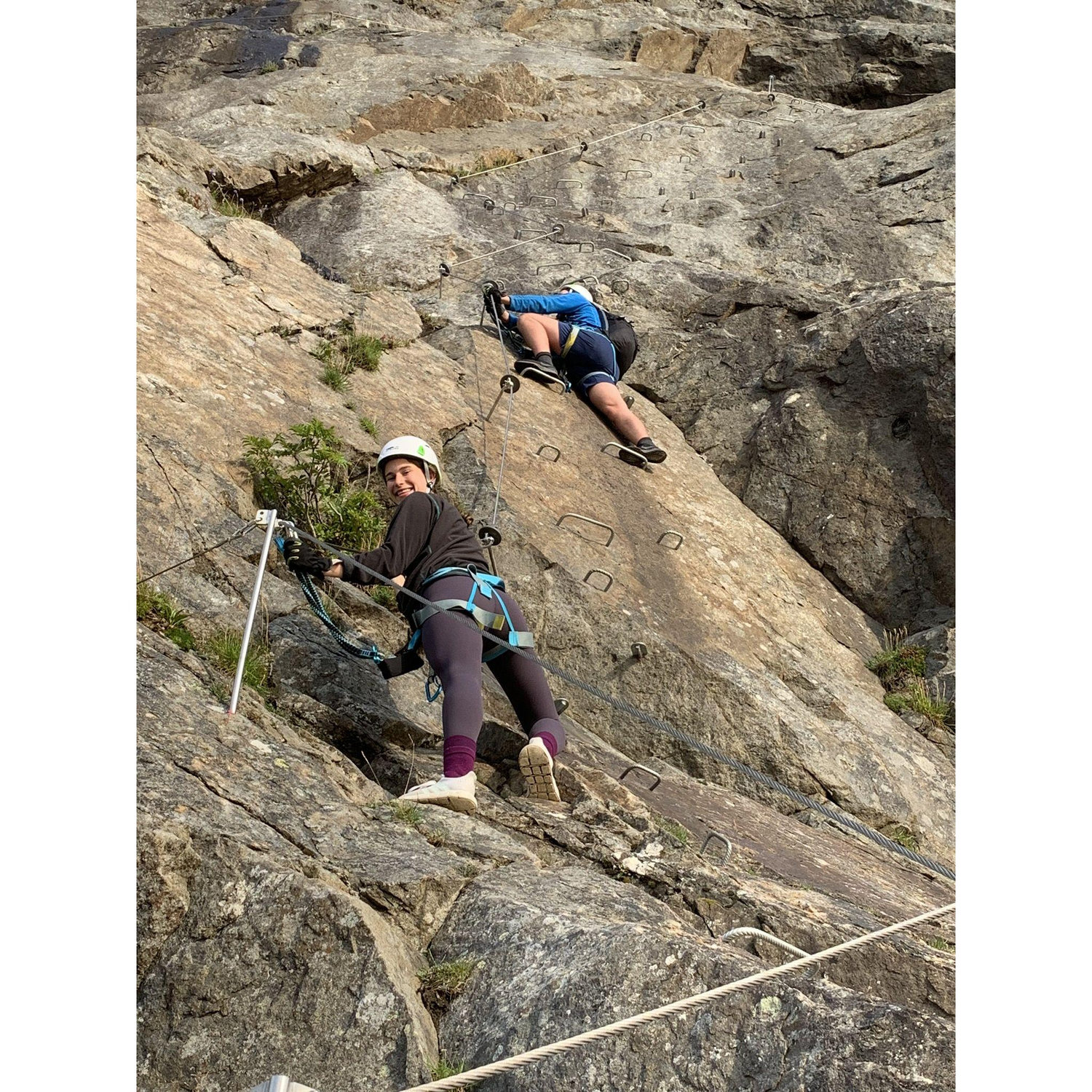 On her second trip to Norway, Christie conquered her fear of heights on a via ferrata experience!
