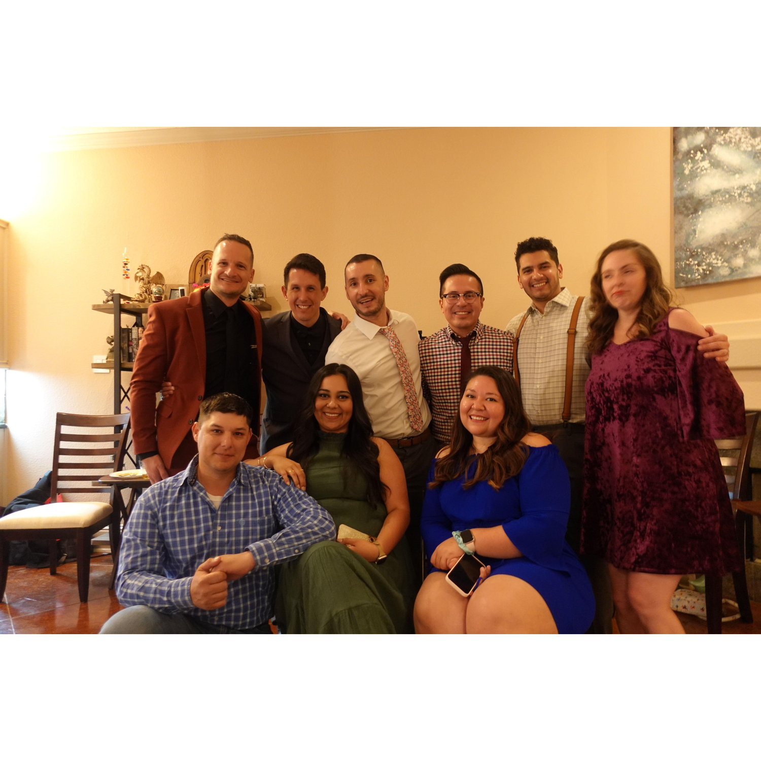 Sergio's ride or die college familia