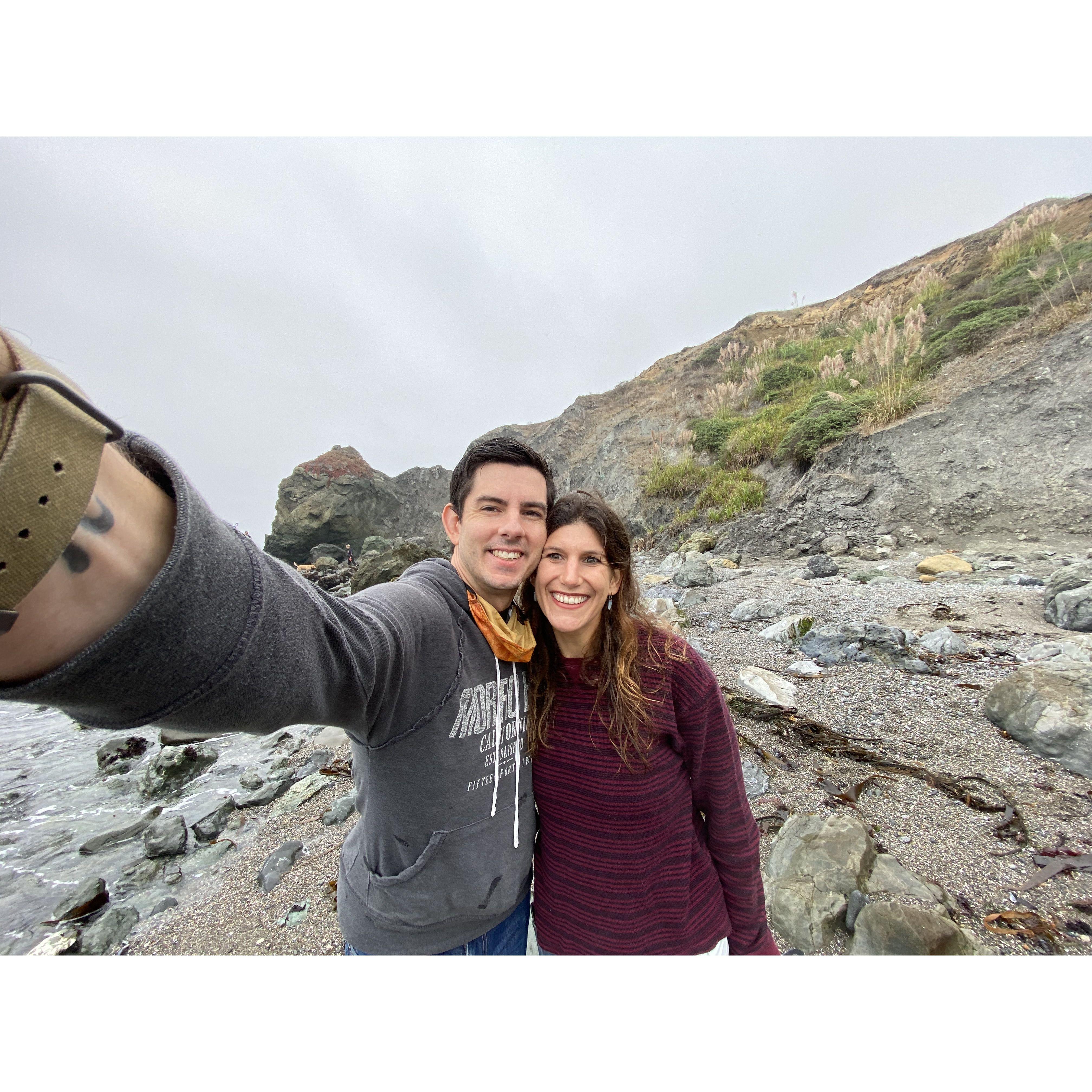 2nd year anniversary in Bodega Bay