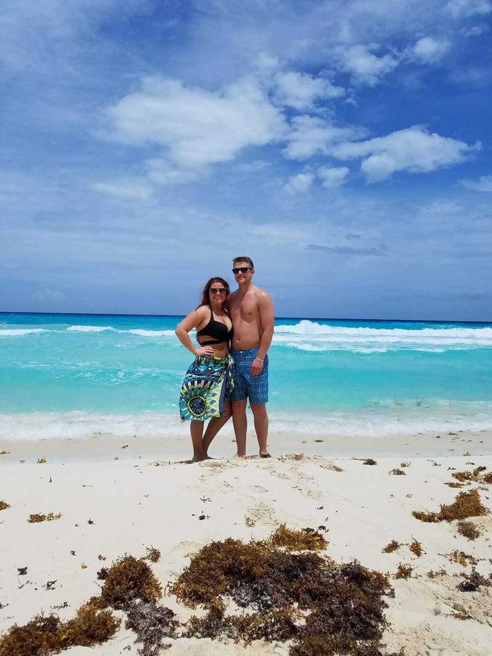 Our first vacation together - Cancun!