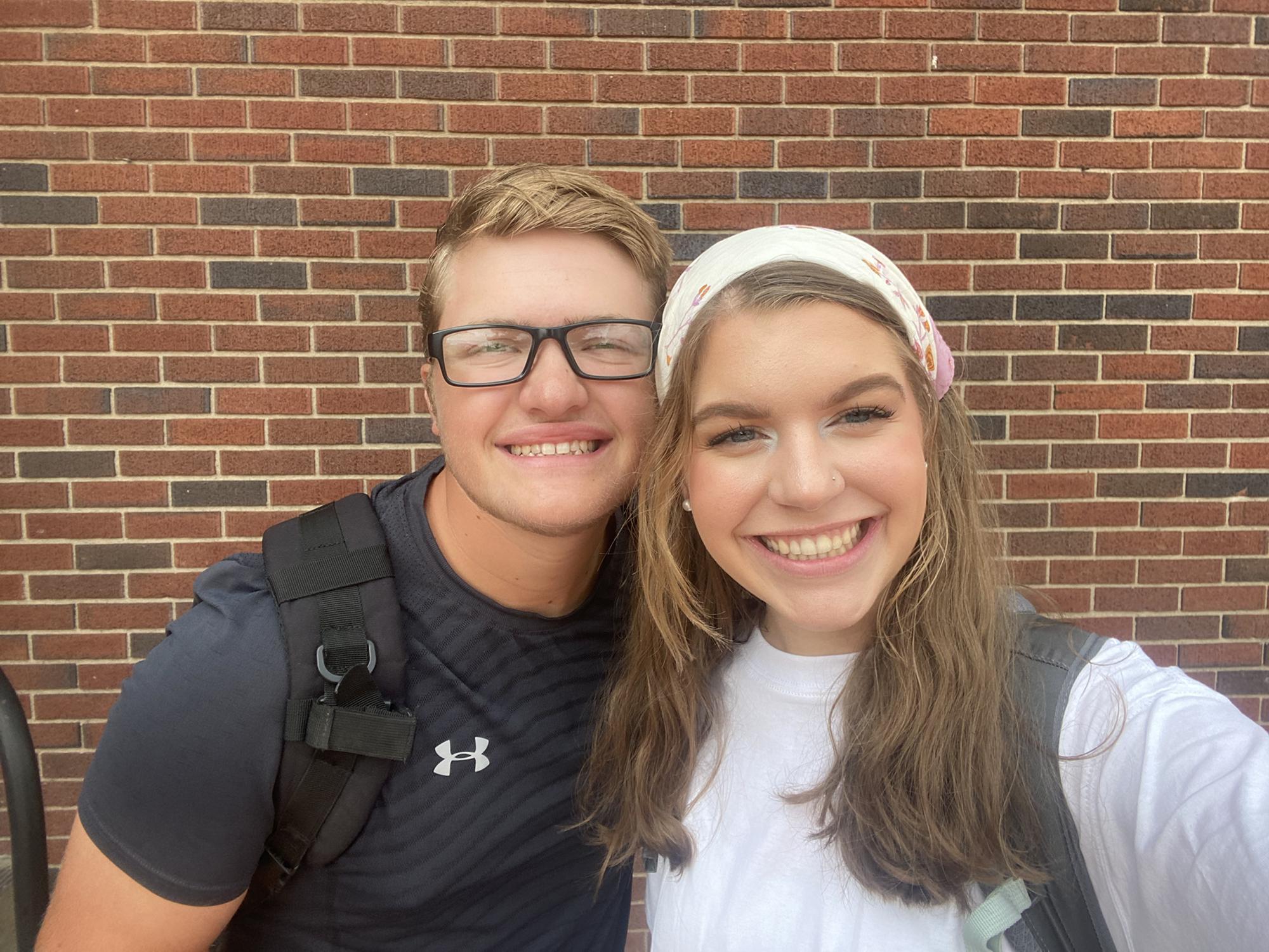 First day of school at Grace. August 25, 2021