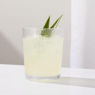 Meza Handcut Double Old Fashioned Glass, Set of 4