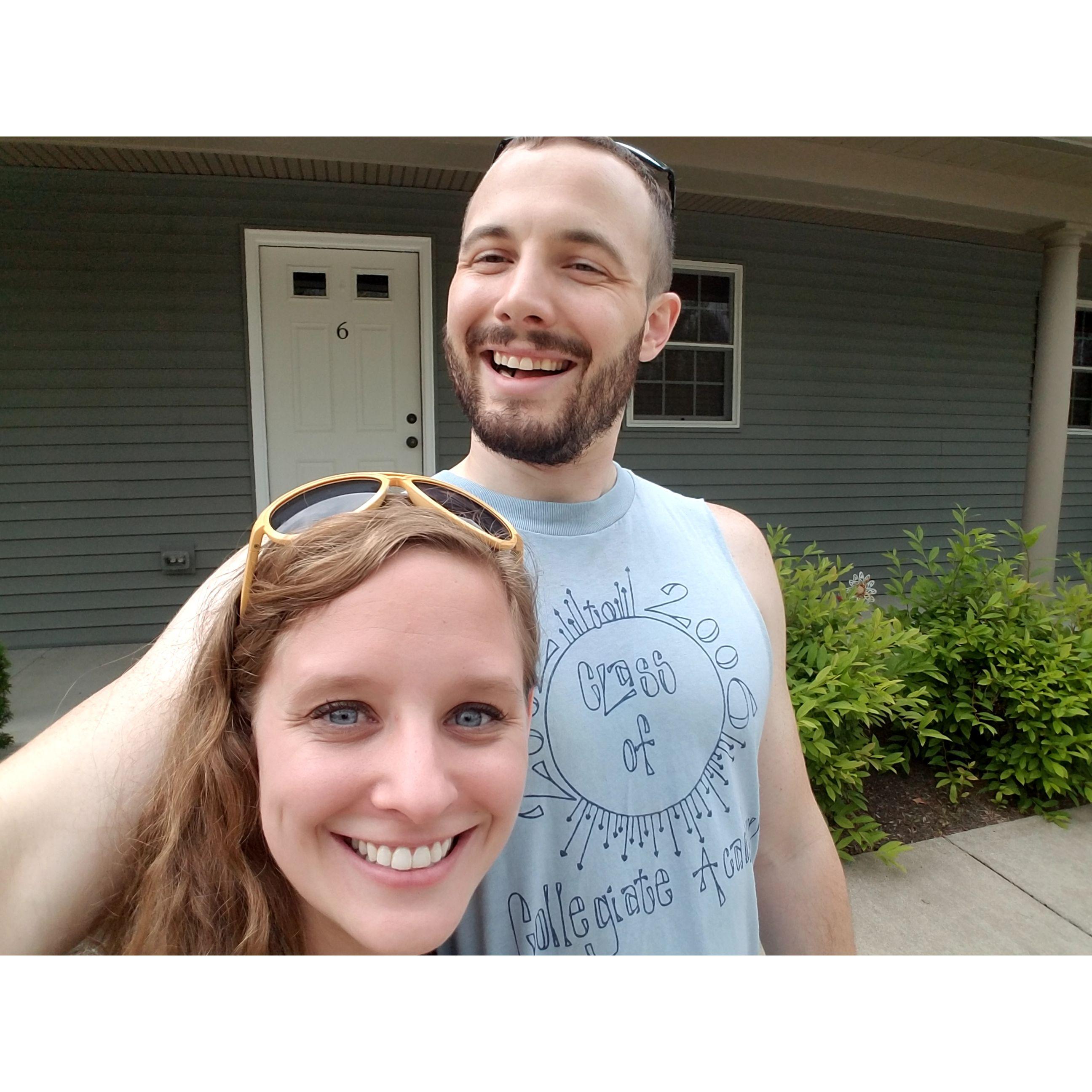 #firstapartment