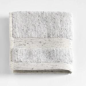 Organic Turkish Cotton Grey Fleck Wash Cloth