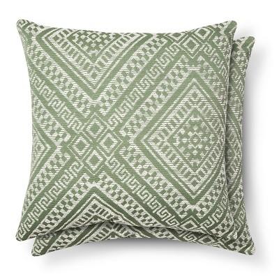 Green Global Throw Pillow - (2 Pack) - Threshold™