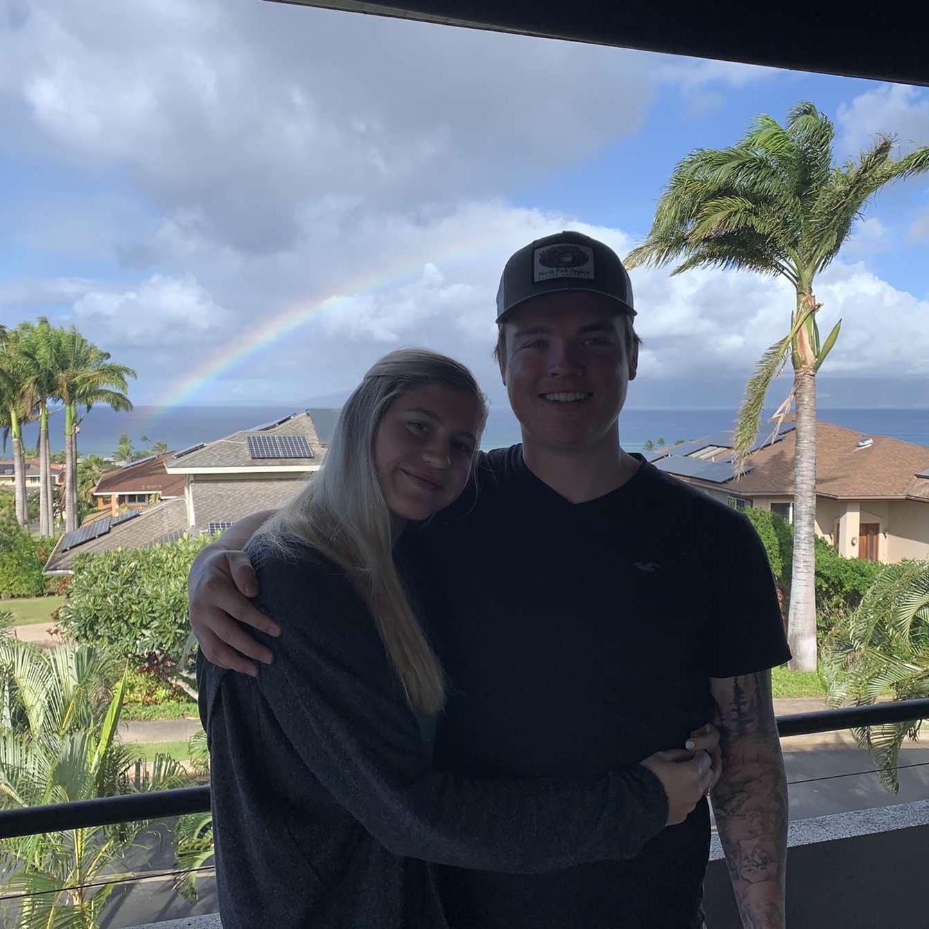 Our first time visiting Sam’s parents in Maui!