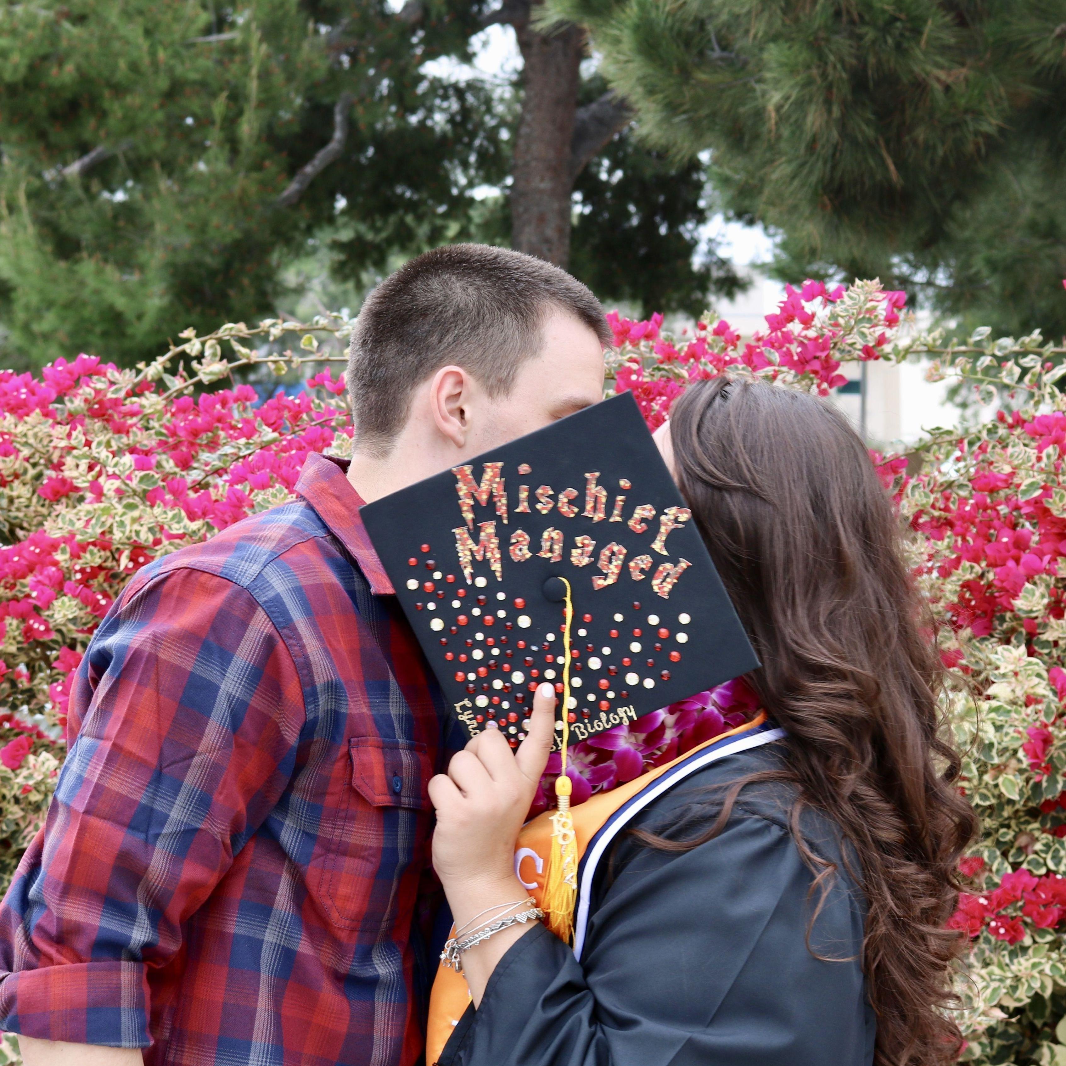 Lyndsey's college graduation, 2018