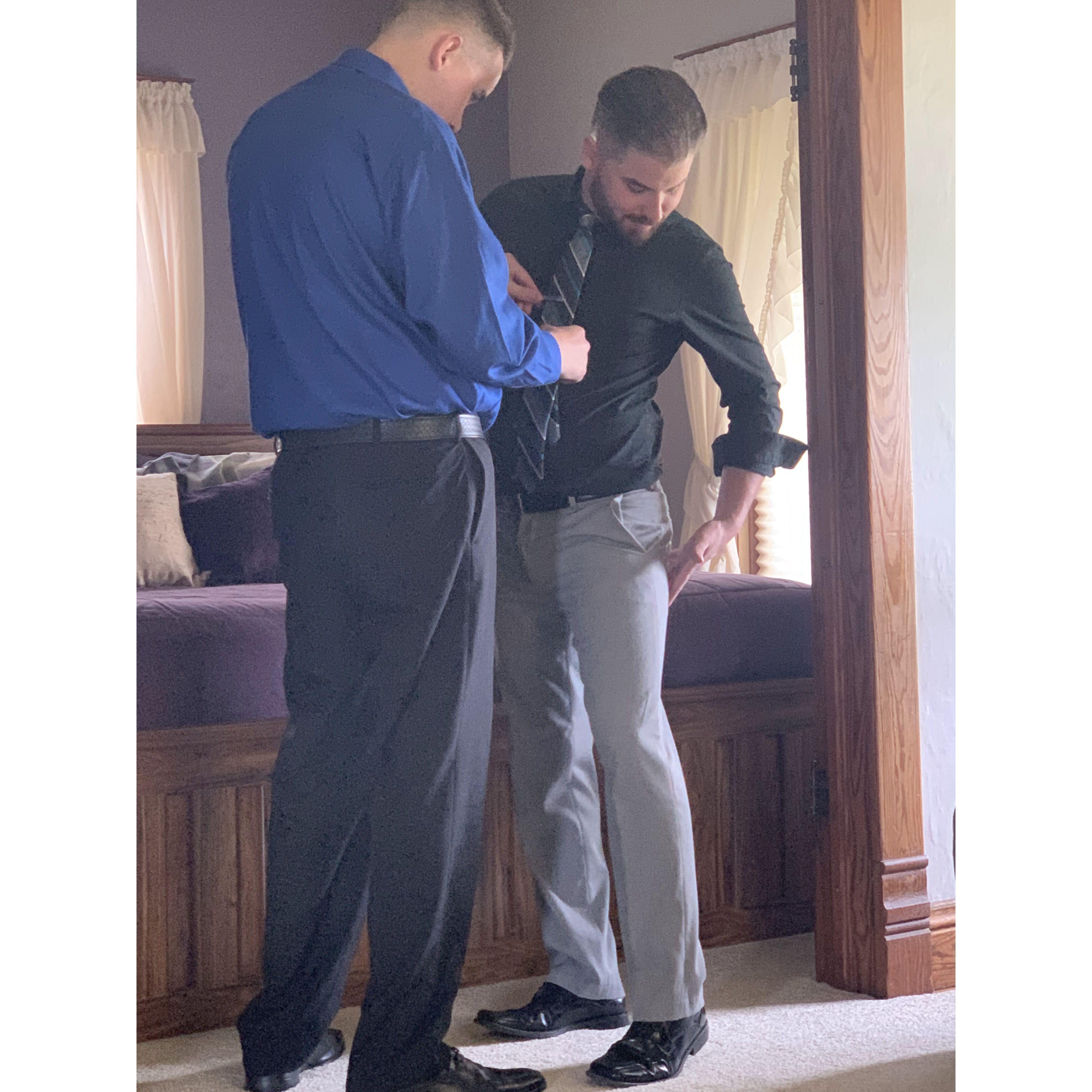 The one where Dereks brother Cameron helps him look sharp