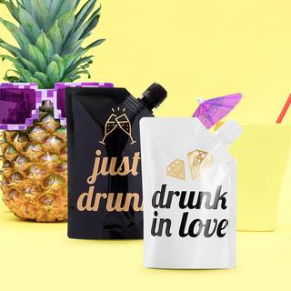 Drunk Flasks, Pack of 12