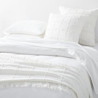 Chalet Textured Cotton Coverlet