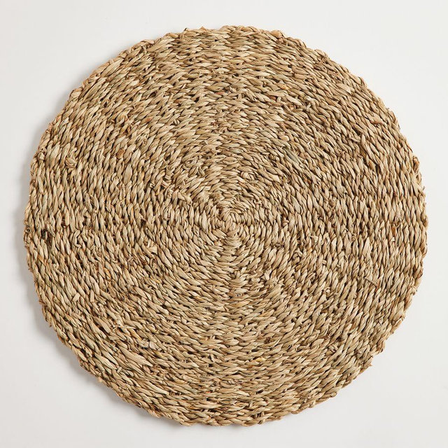 Mojave Handwoven Seagrass Charger Plate