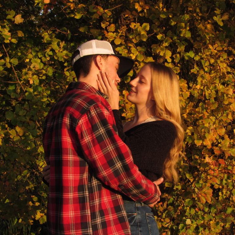 We had been dating for about a year and a half here! Our friends took some photos of us (Oct 2021)