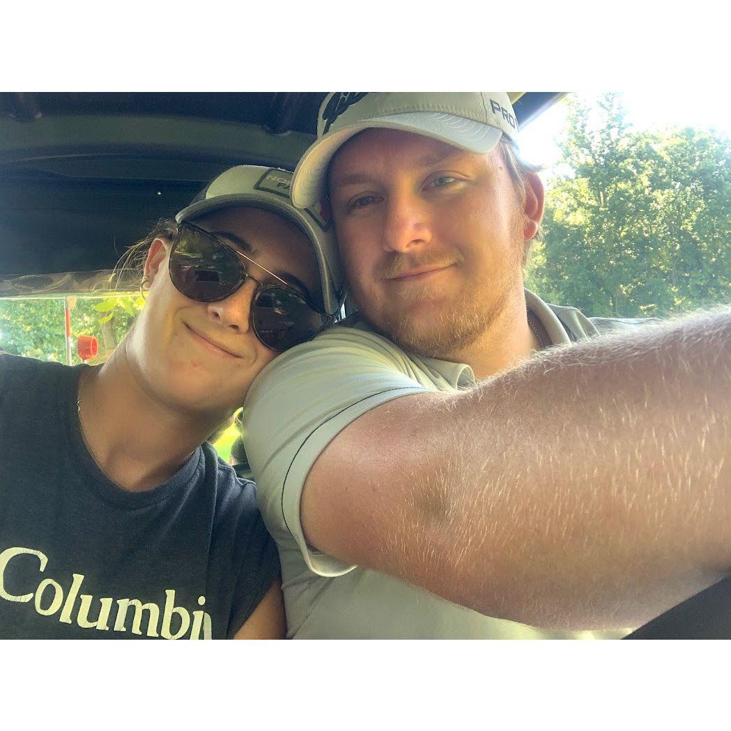 At our second home... Falling River Country Club.