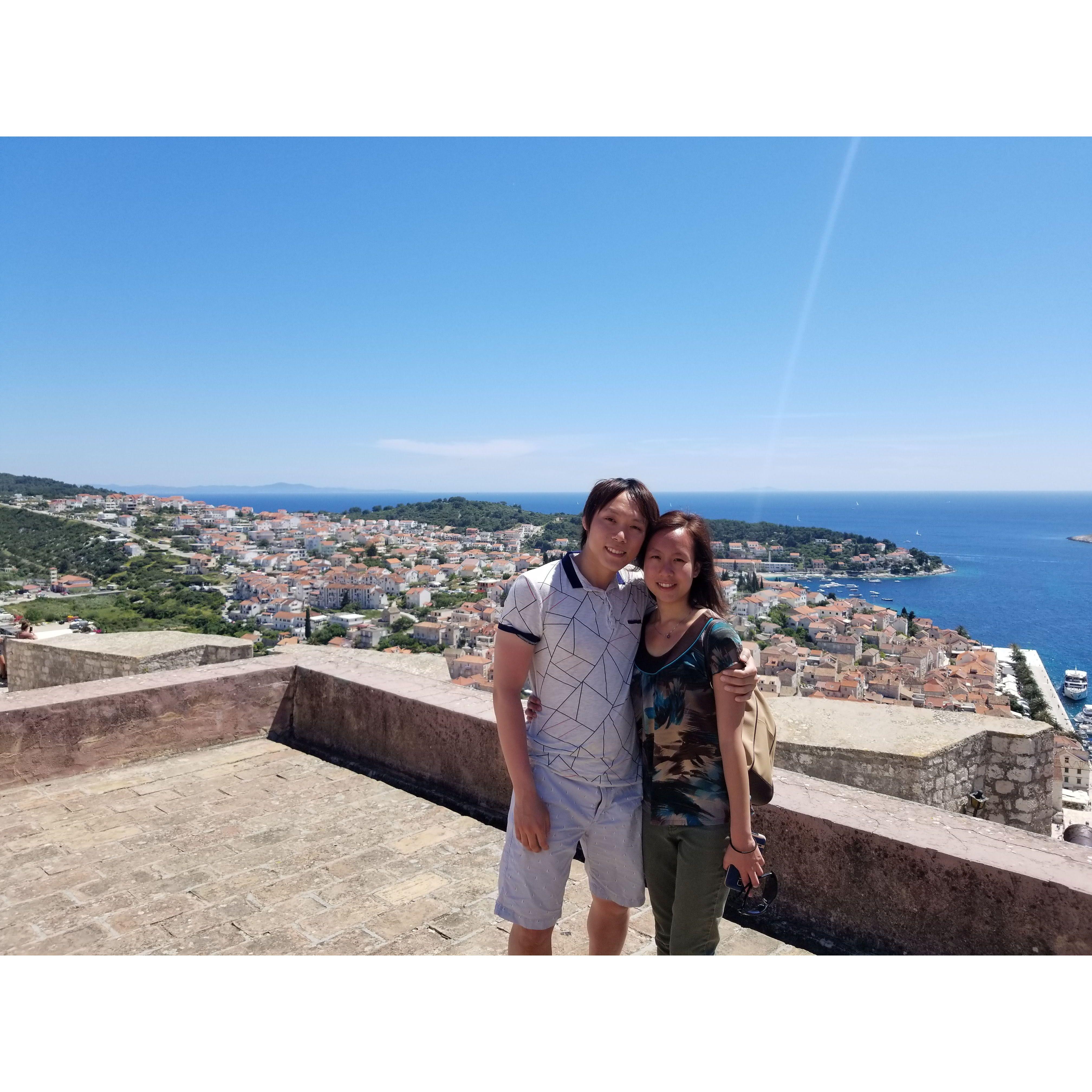 From our vacation in Croatia! We were in Dubrovnik, the filming location for King's Landing from Game of Thrones and just in time for the incredibly disappointing series finale.