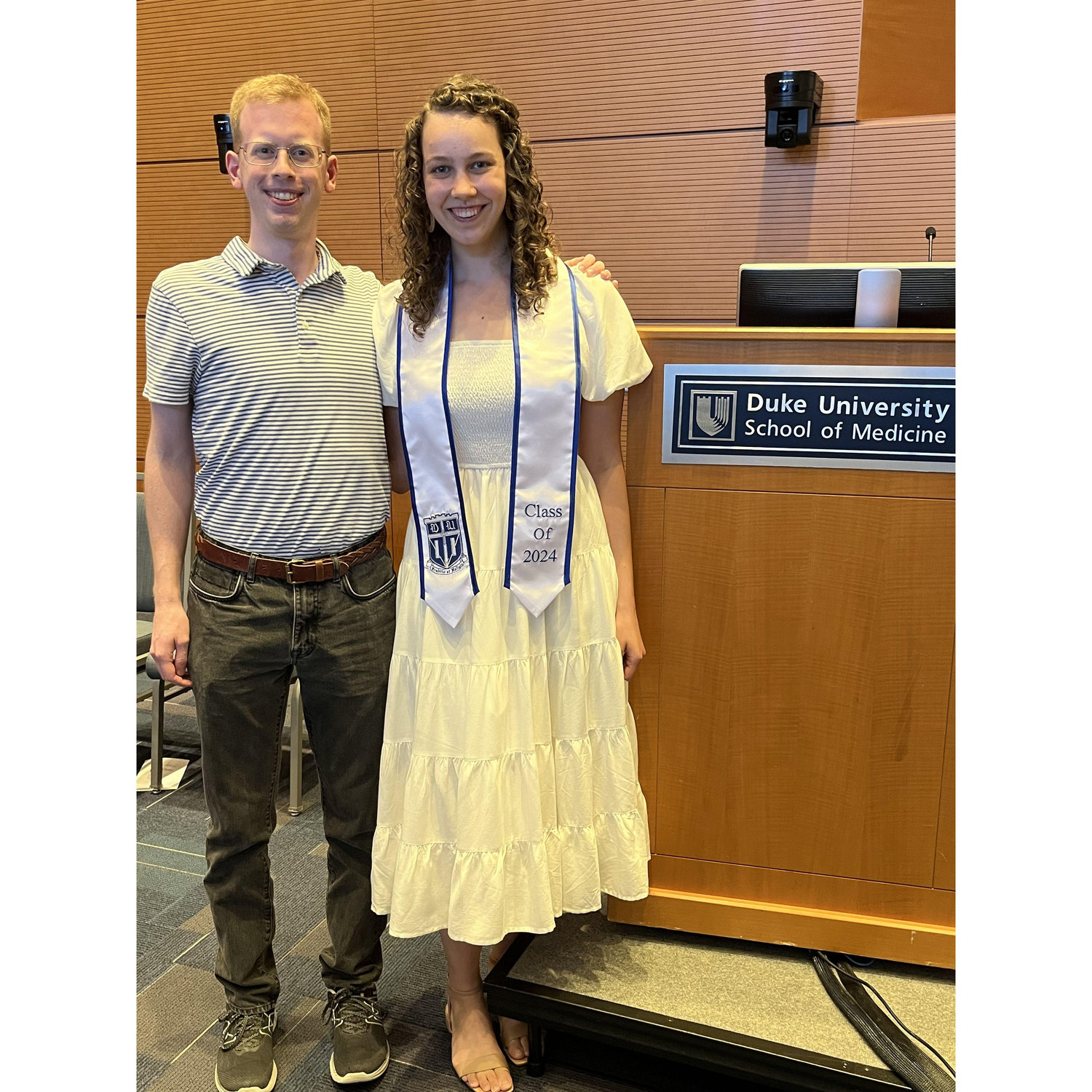 Celebrating Anna Lise's graduation