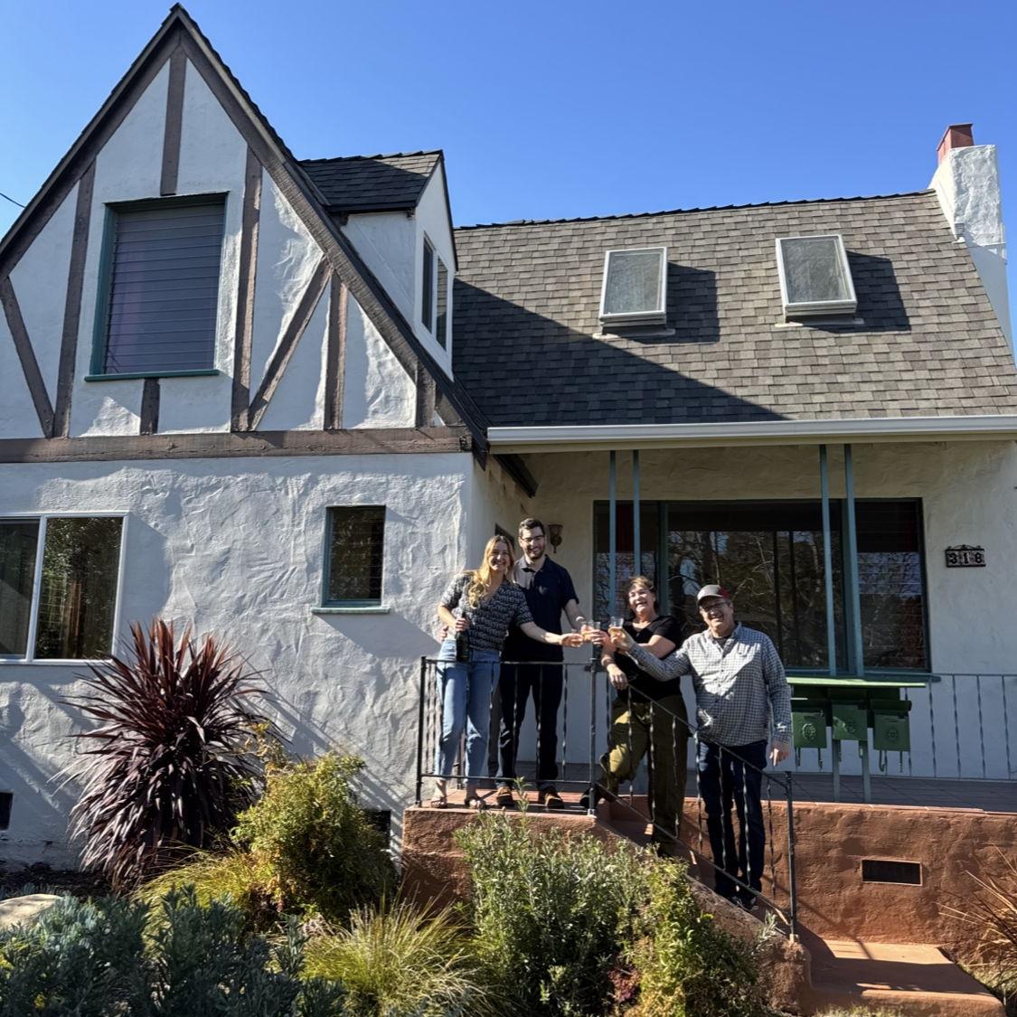 Our home in Santa Barbara