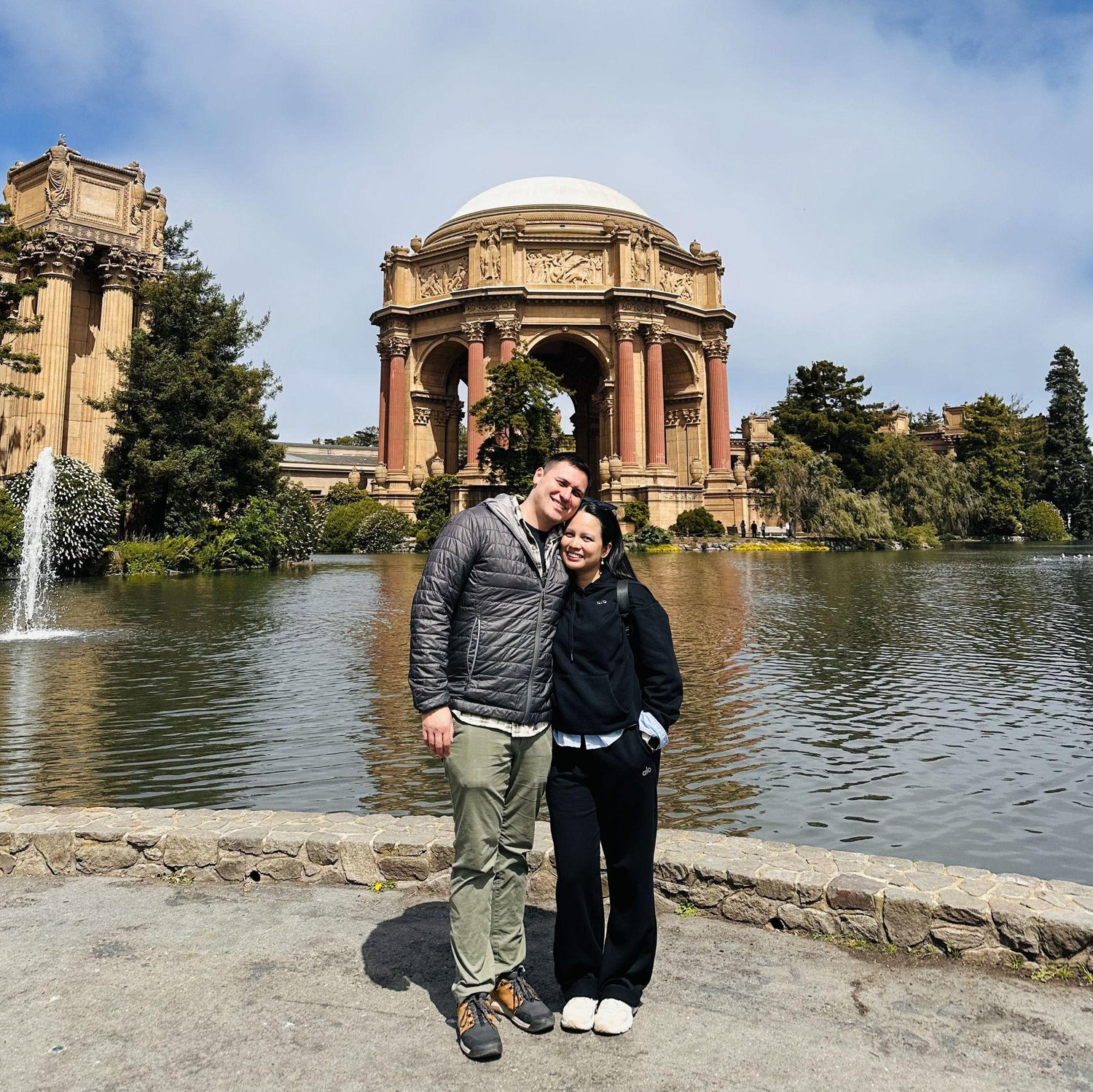 A little culture stop at the museum in San Francisco.