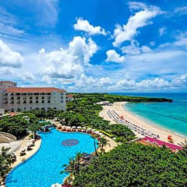 Honeymoon suite in Okinawa
