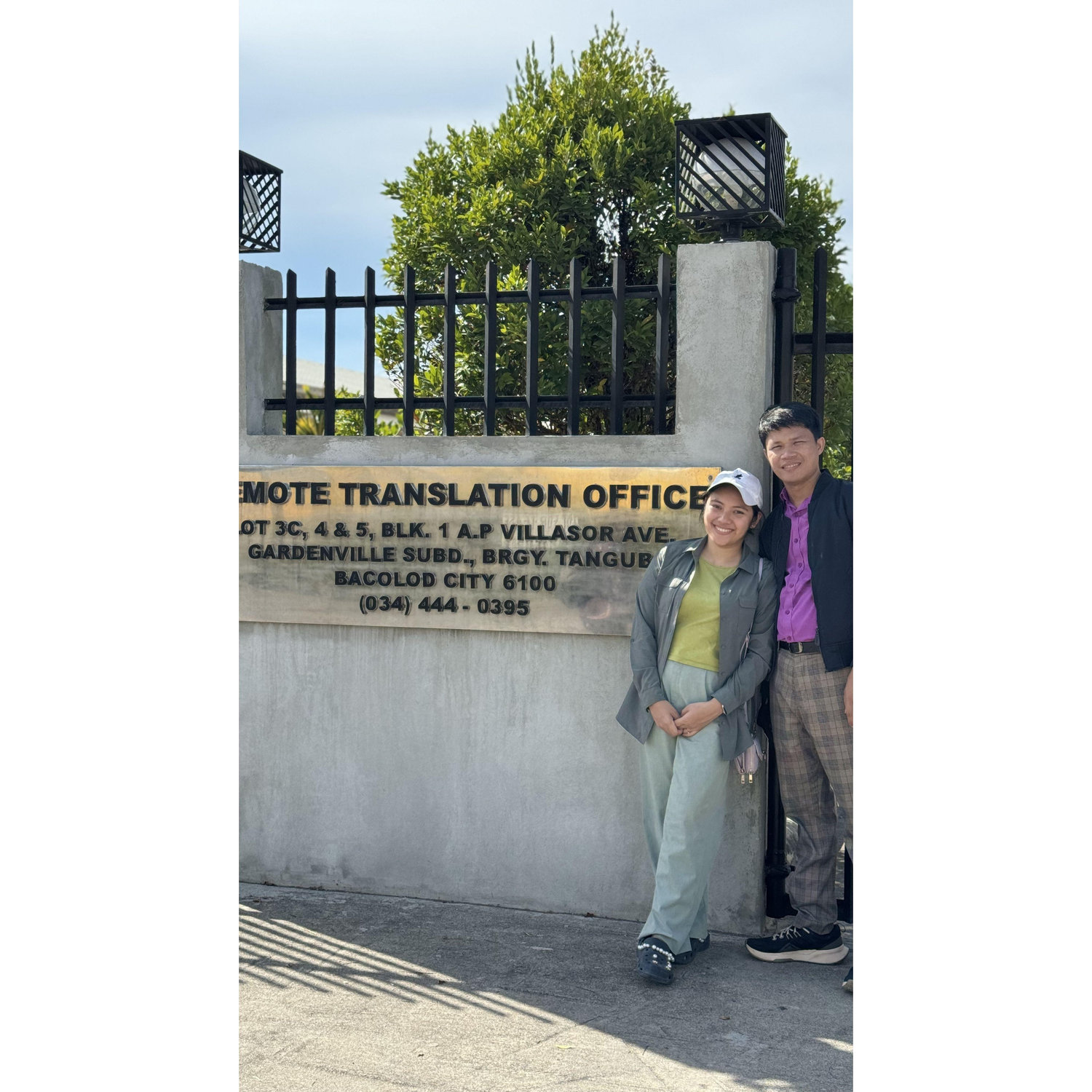 at the RTO in Bacolod…