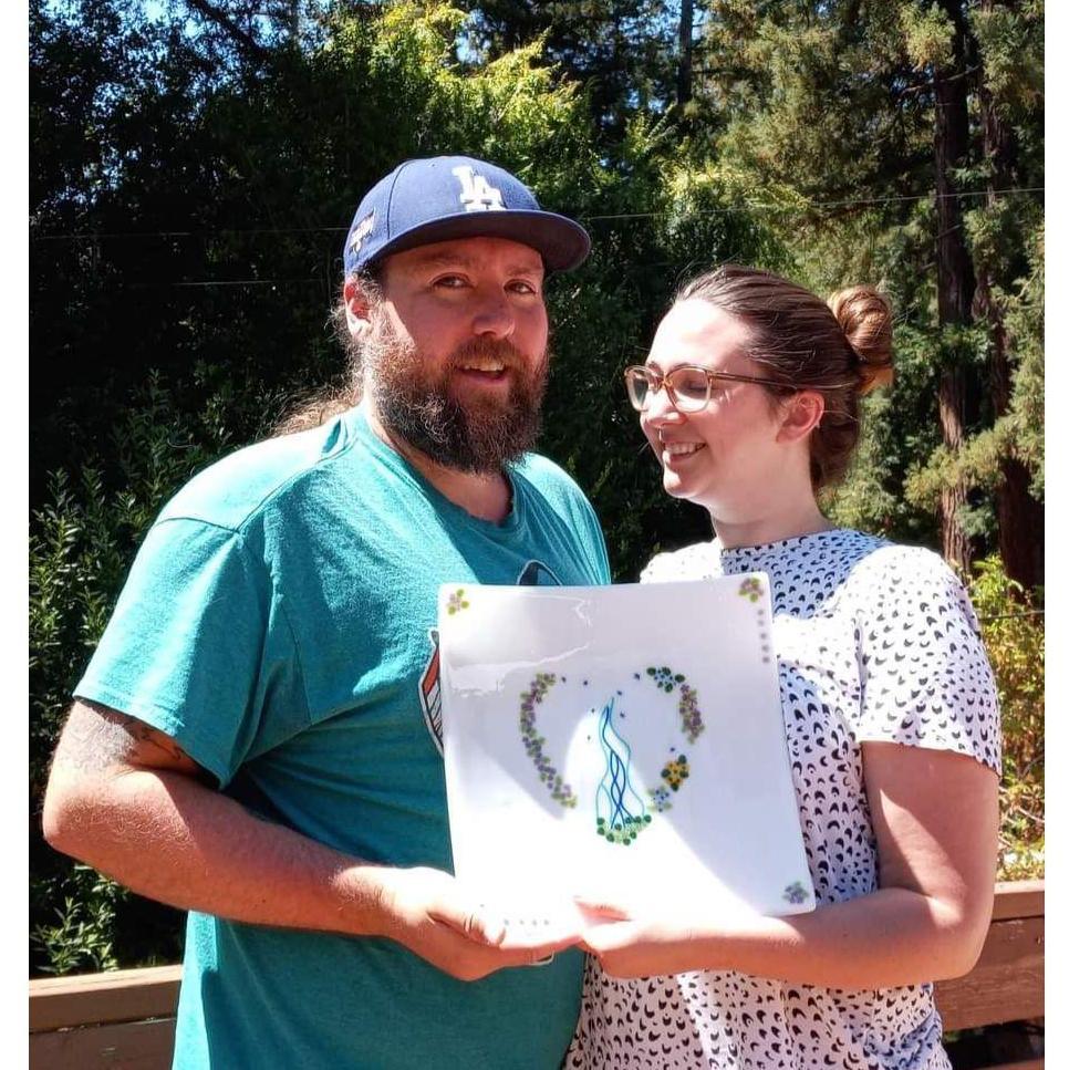 A sweet wedding gift commissioned by the Susan Cloud