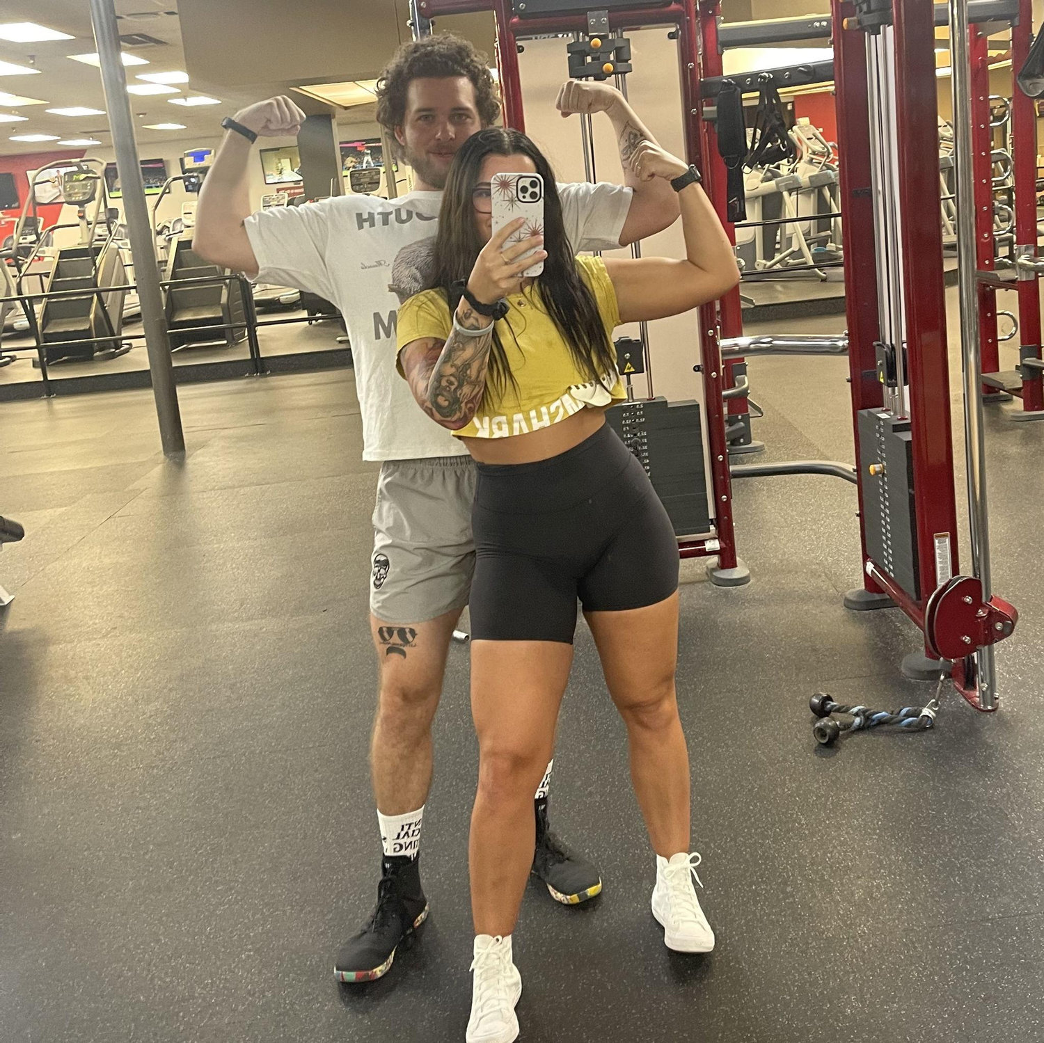 Our first gym pic!