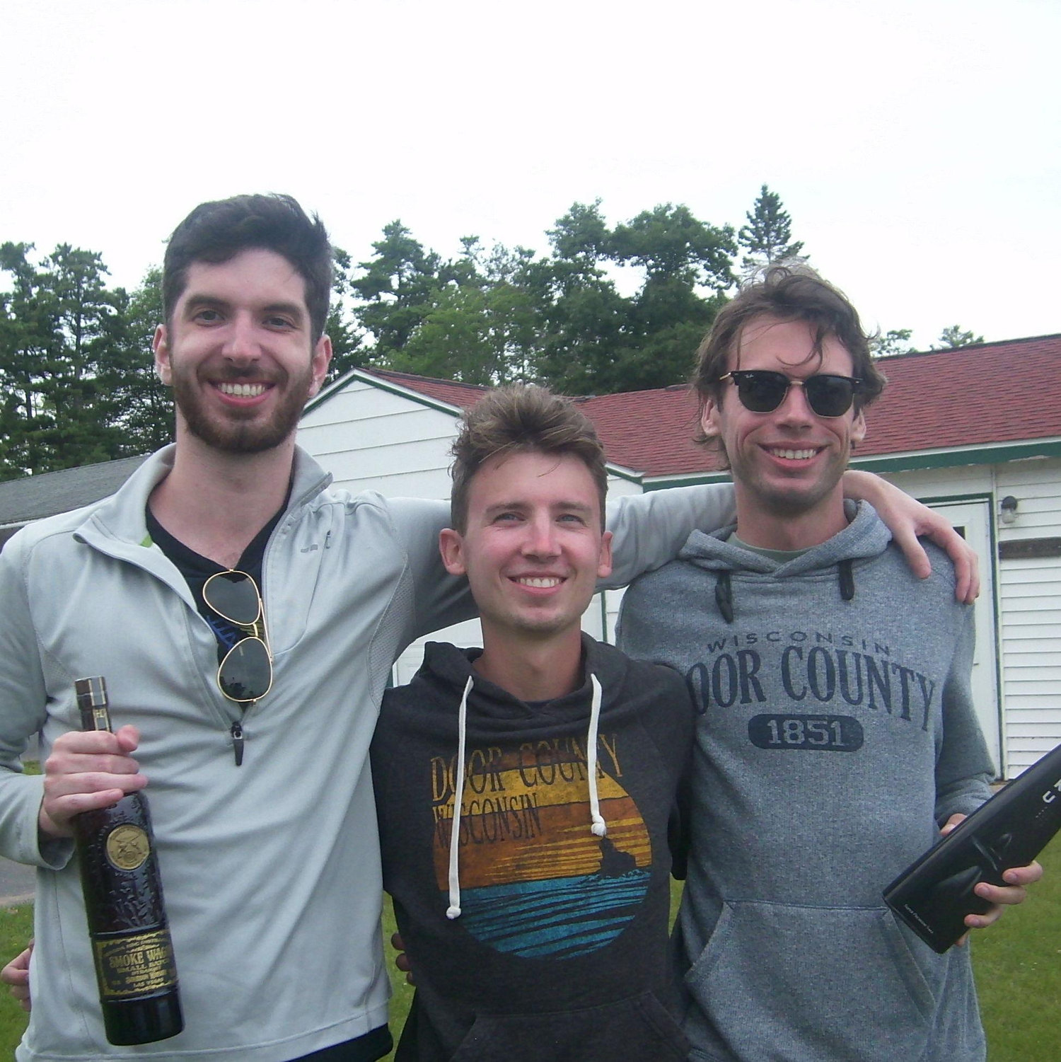 Ben had just asked Christian and Seb to be his Groomsman!