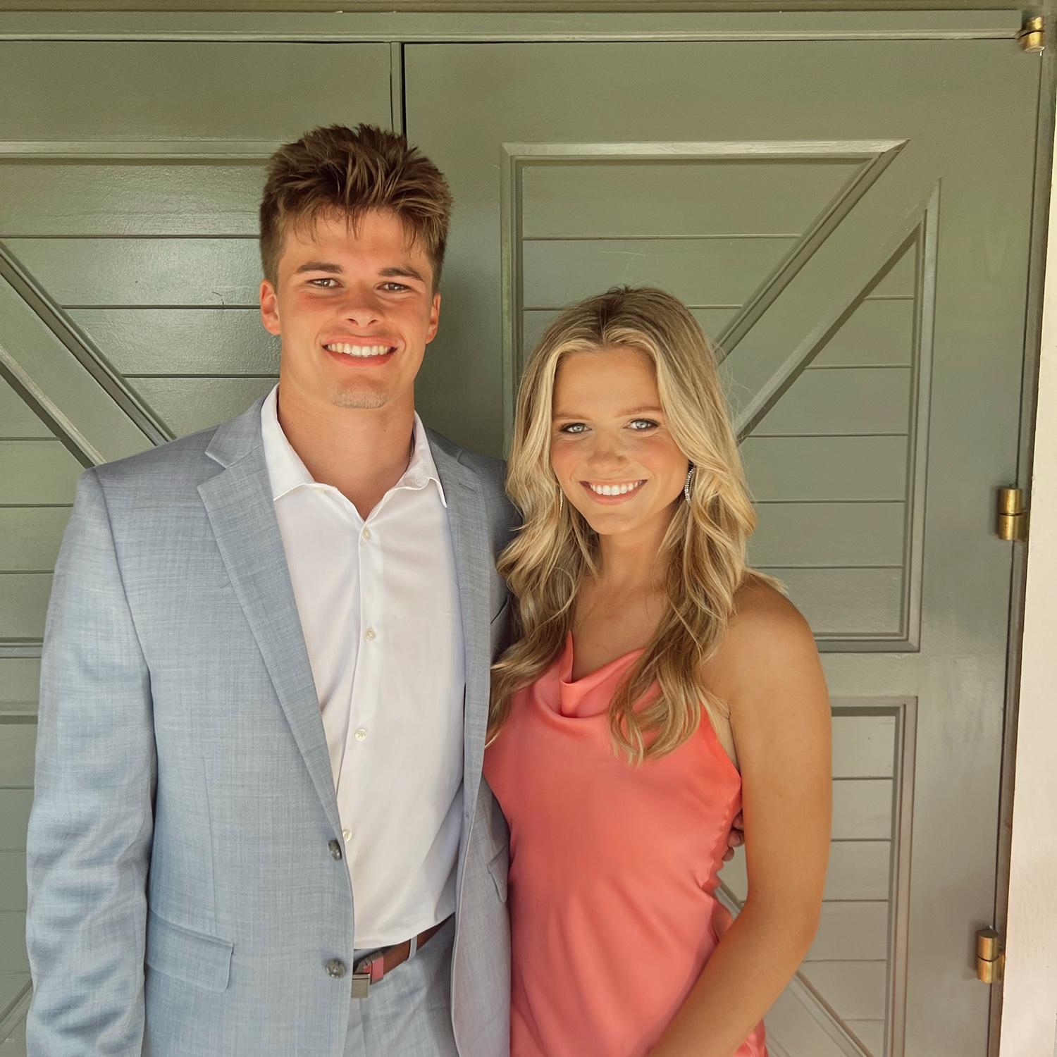 Our first photo together and where it all started at DG formal