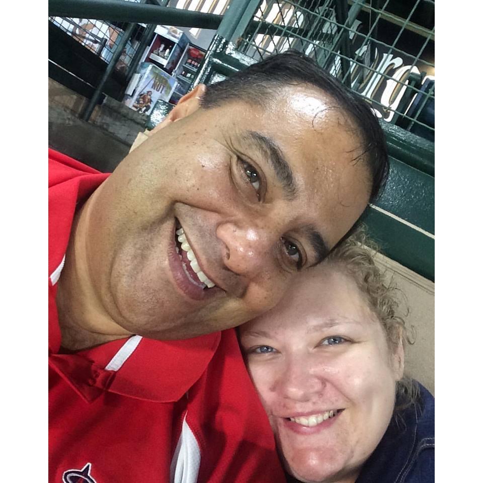 Our second Angel's game together!