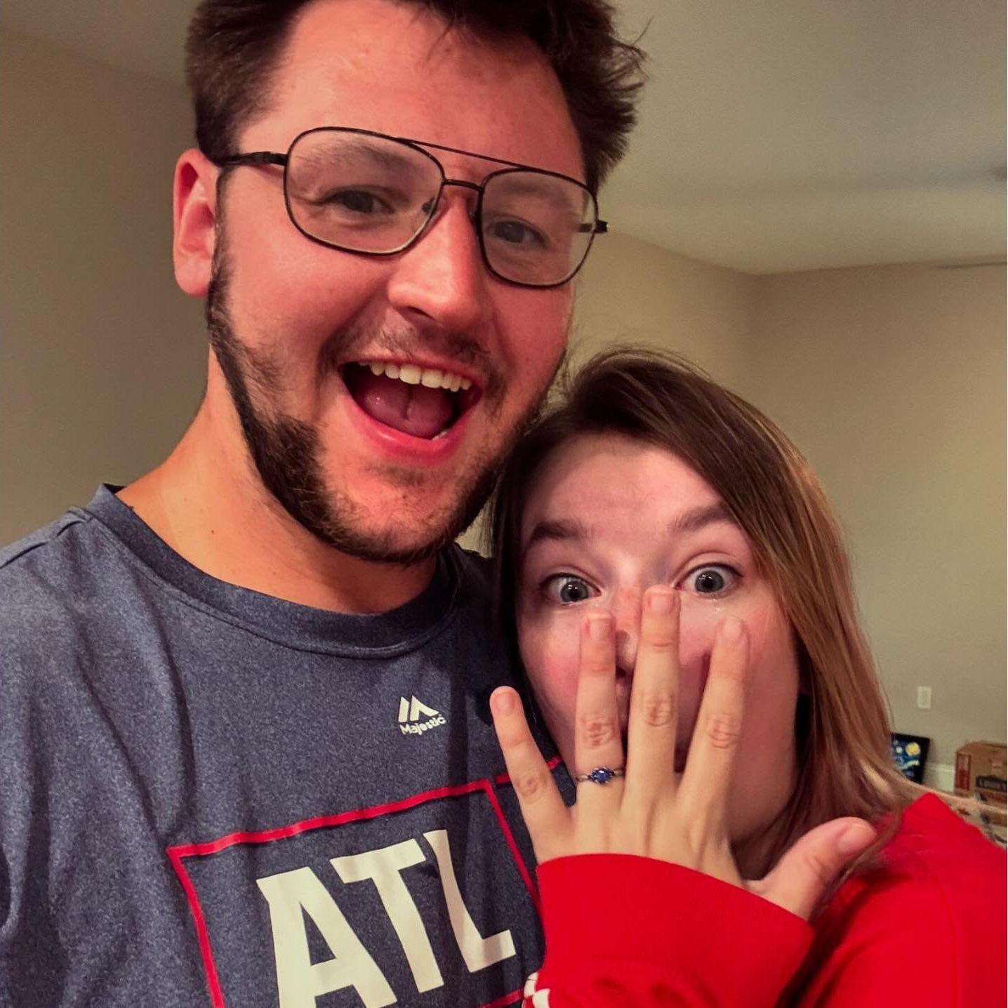 OFFICIALLY ENGAGED!!