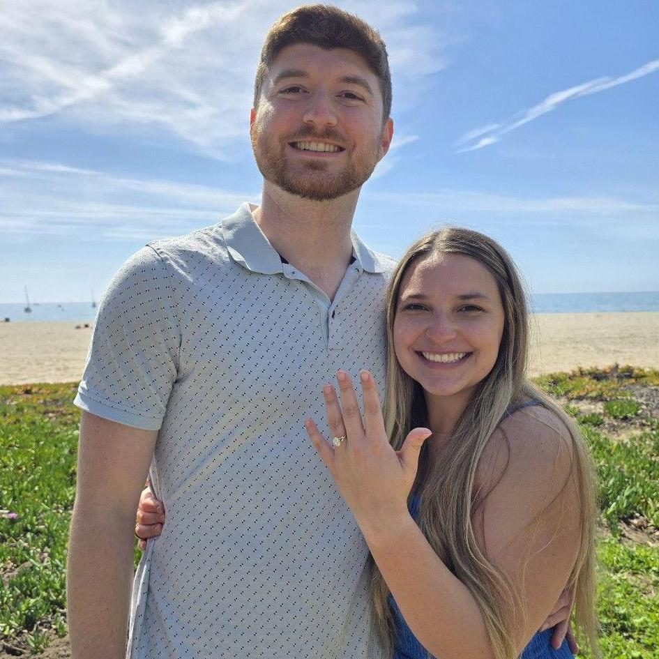 2025 - All smiles at the picnic after the proposal