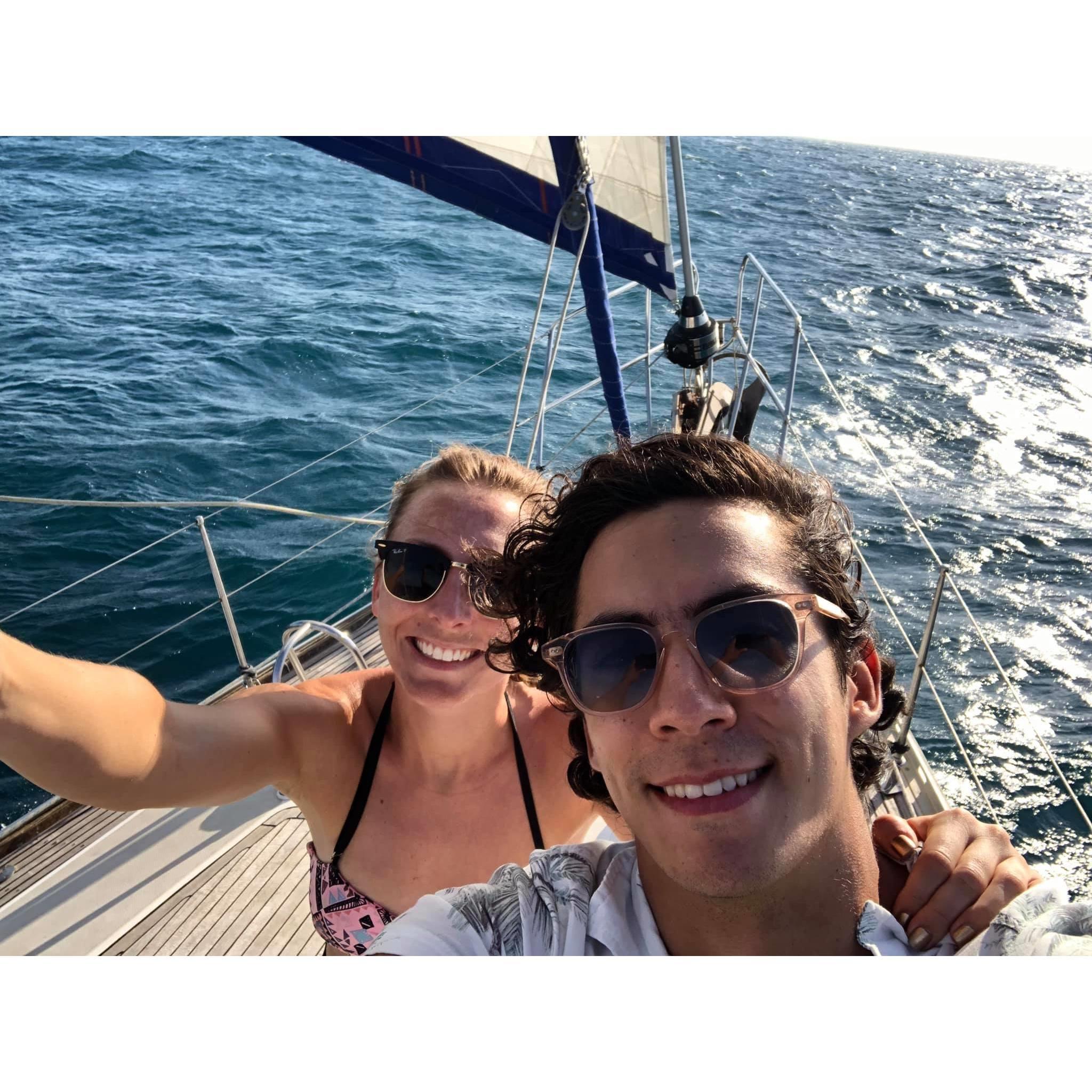 Sailing with the fam in Colombia 2019