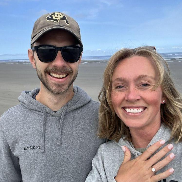 On June 14, 2025 we got engaged at the Oregon coast!