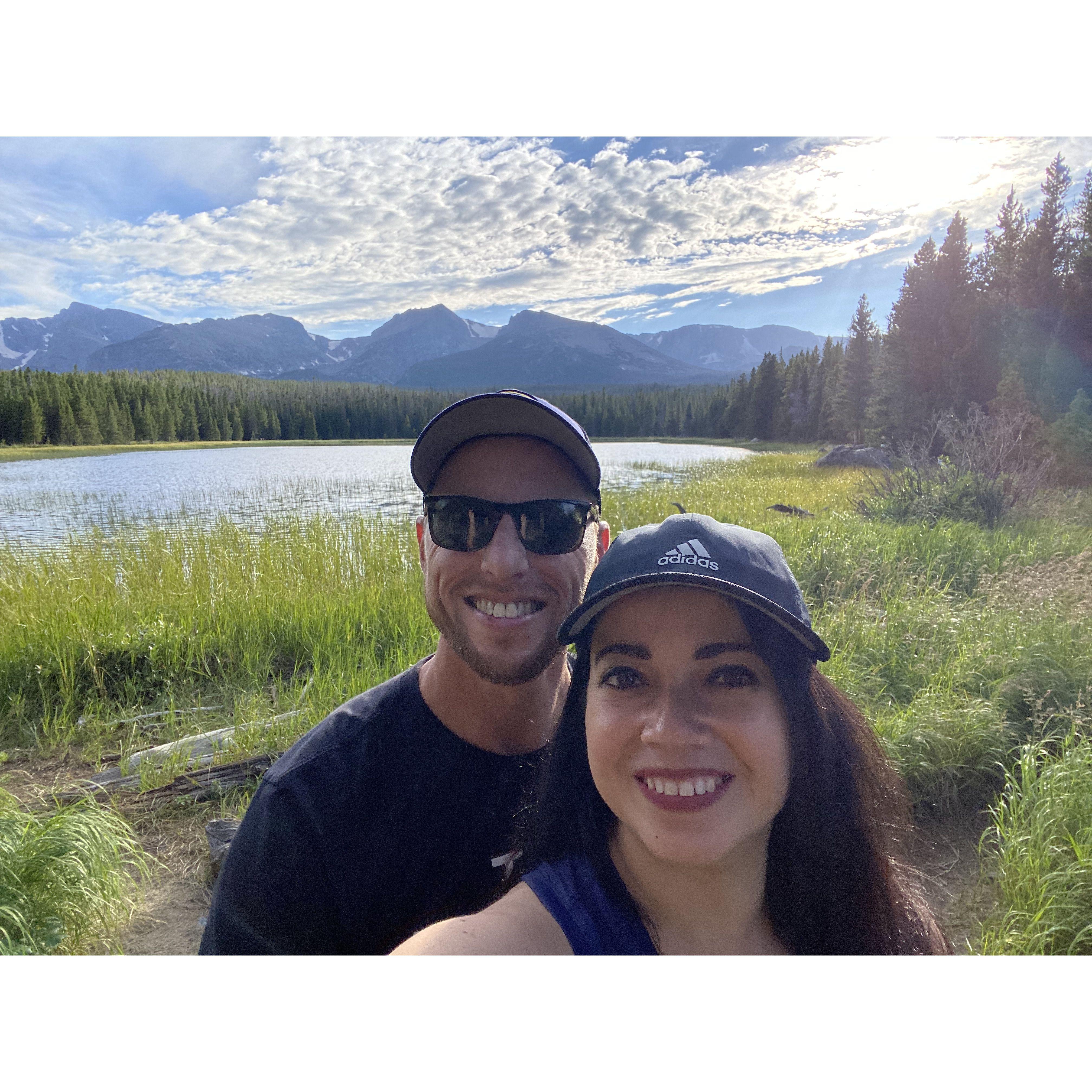 Our first vacation together. Rocky Mountains and The Strokes concert at the Red Rocks, yes please!