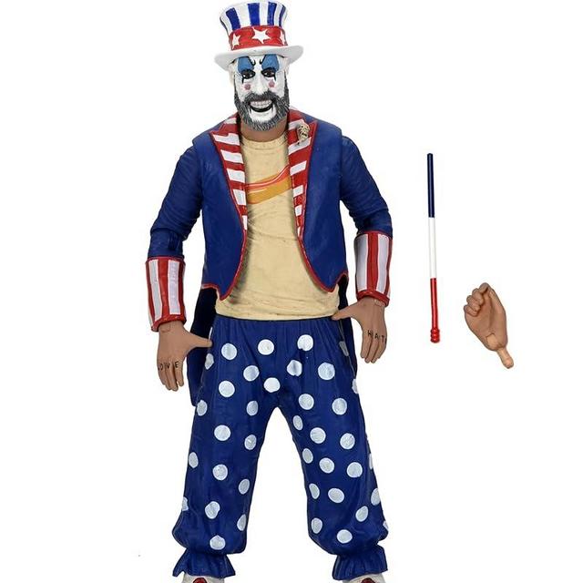 NECA - House of 1000 Corpses - 20th Anniv. Capt. Spaulding 7 Inch Action Figure