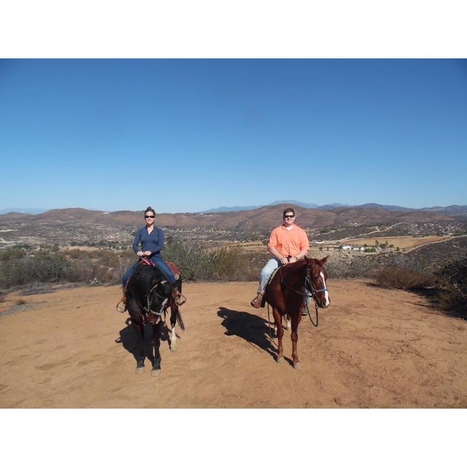 Exploring the hills of wine country