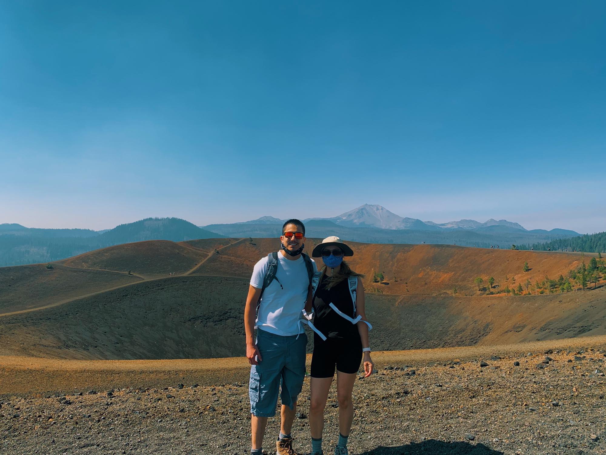 Cinder Cone volcano, Lassen National Park.