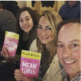 We took Maddie to see "Mean Girls" as a Christmas gift and had a fun night out in Boston together!