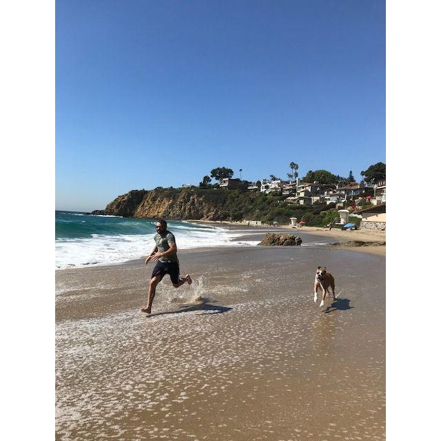 Enjoying our boy's favorite place - Laguna Beach, CA - March 2015