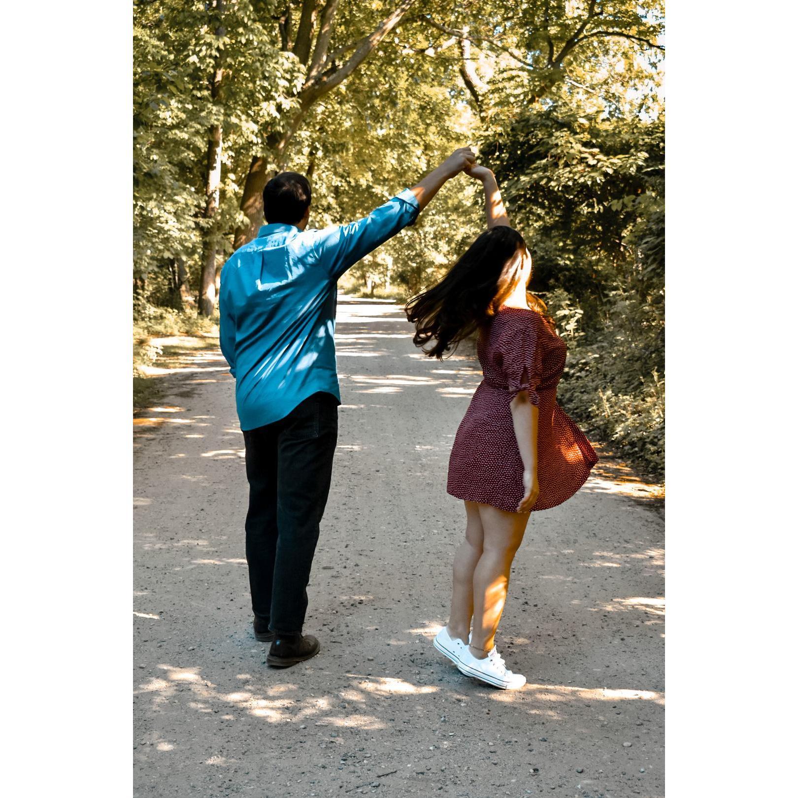 Engagement photos by Brianna Nichole Photography