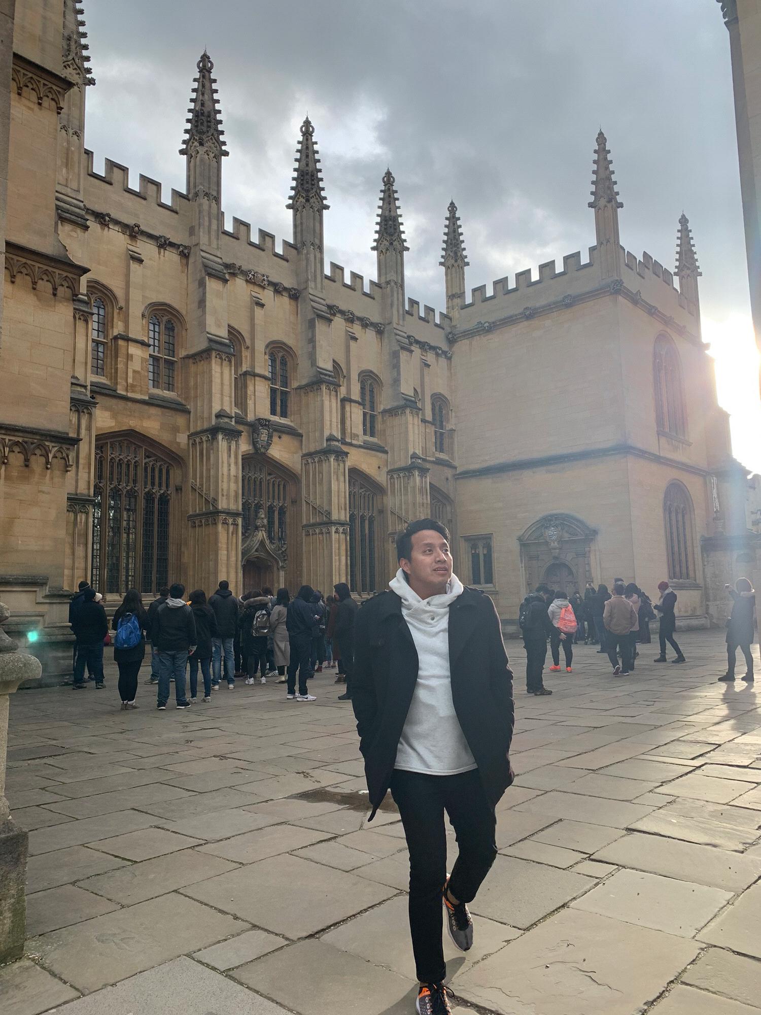 March 2019 - University of Oxford.
Oxford, England