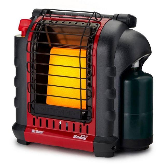 Mr. Heater MH-F232000 Portable Buddy 9,000 BTU Propane Gas Radiant Heater with Piezo Igniter for Outdoor Camping, Job Site, Hunting, and Tailgates