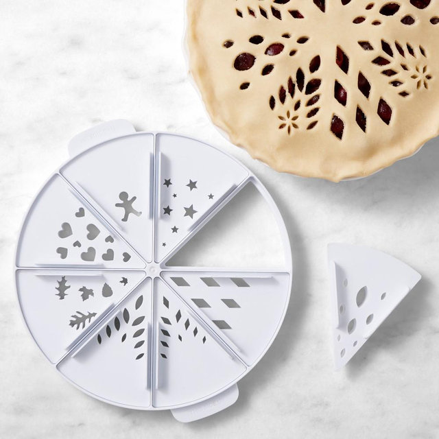 Williams Sonoma Holiday Pie Top Impression Cutter