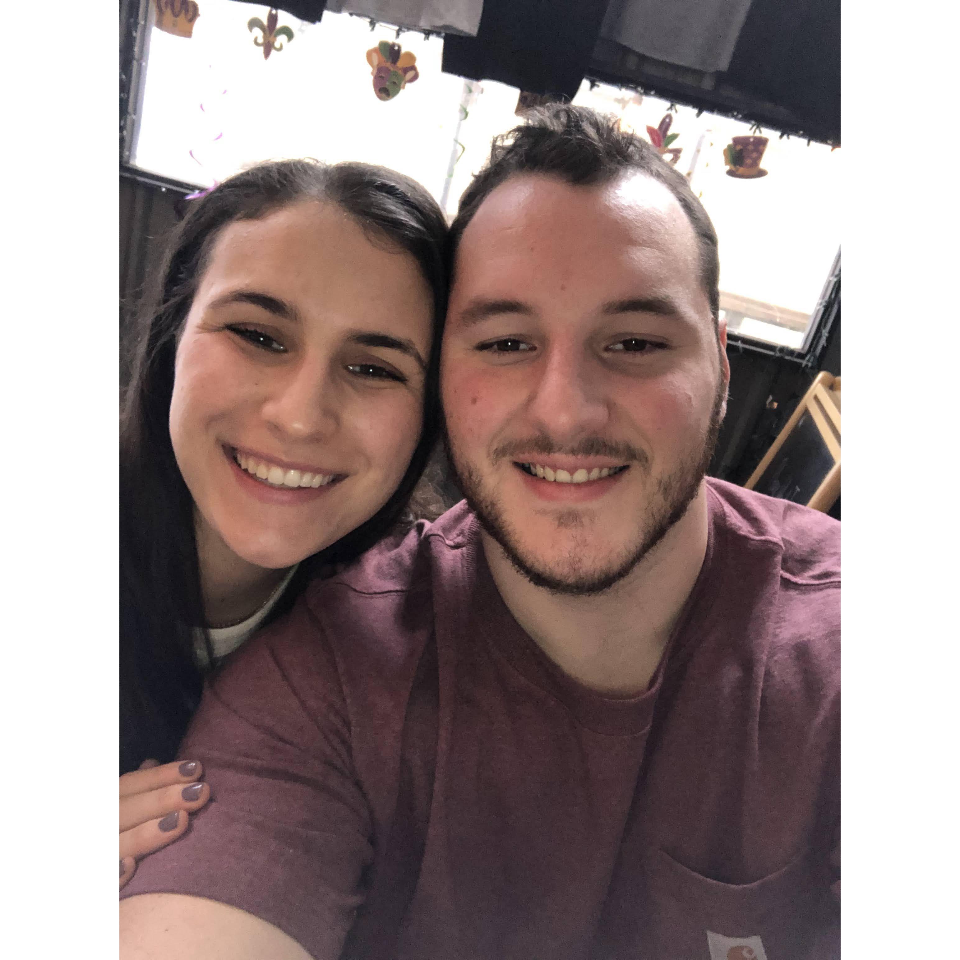 The start of our annual trip