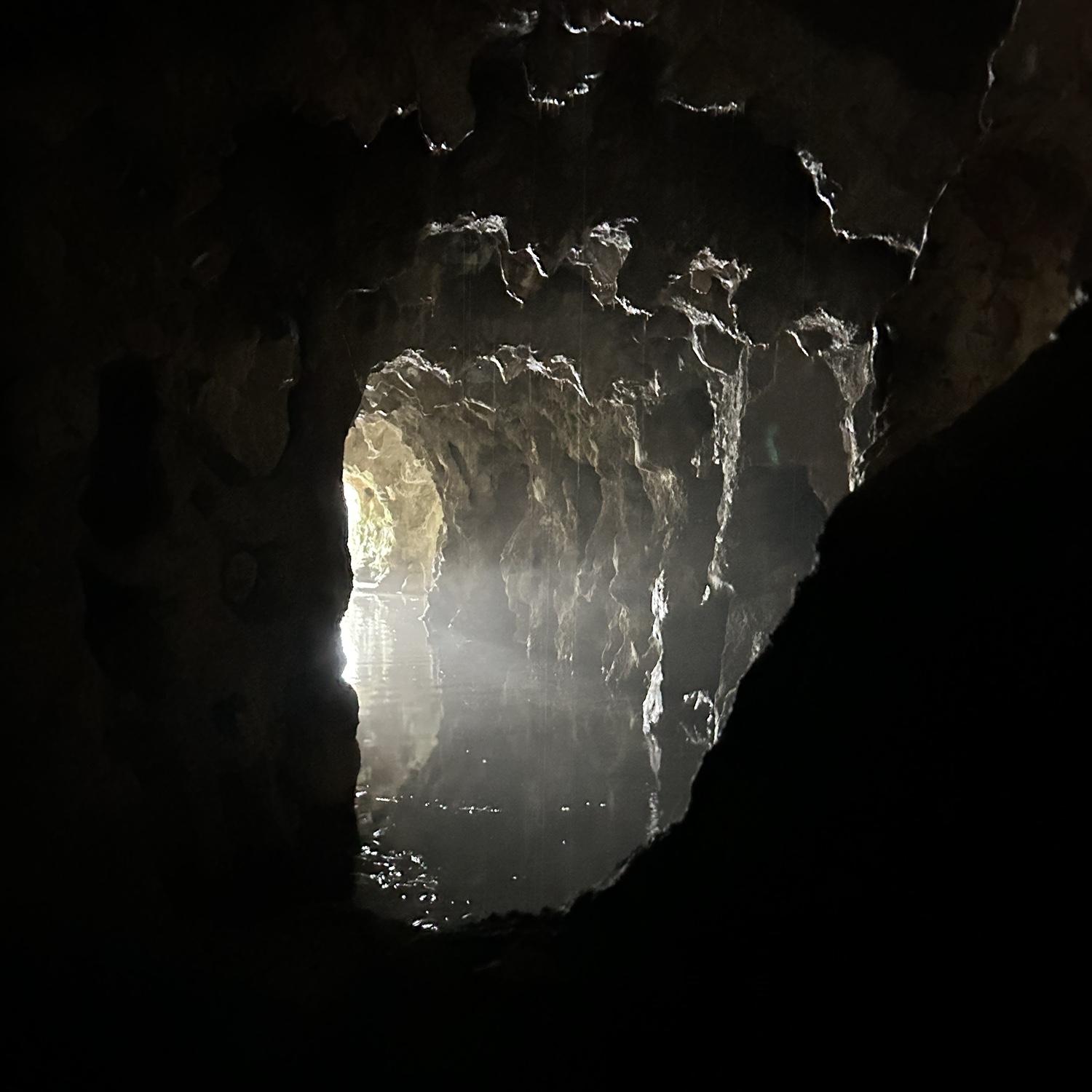 Inside the Sintra Castle grotto